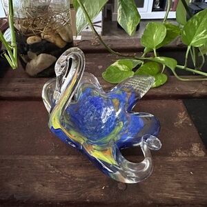 Glass Blown Swan
